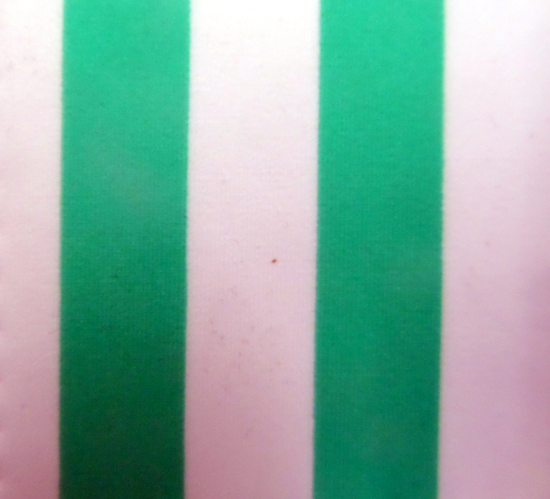 5.Mint-White 1/2" New Stripes